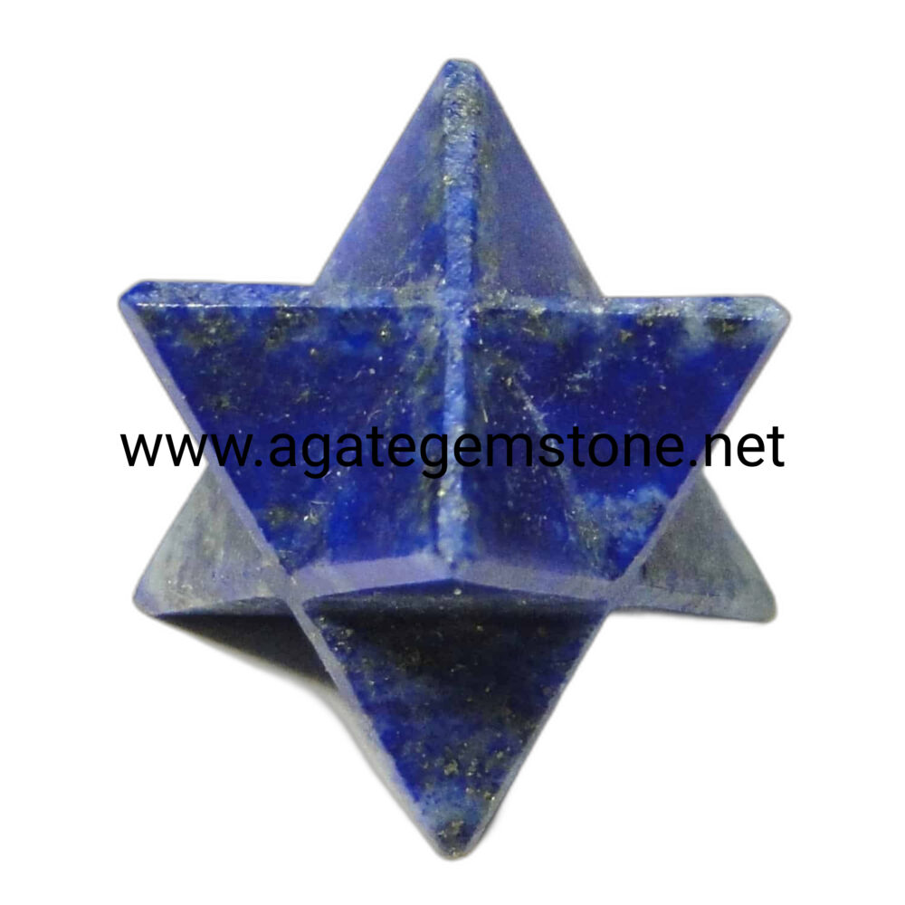 Lapis Lazuli Merkaba Star