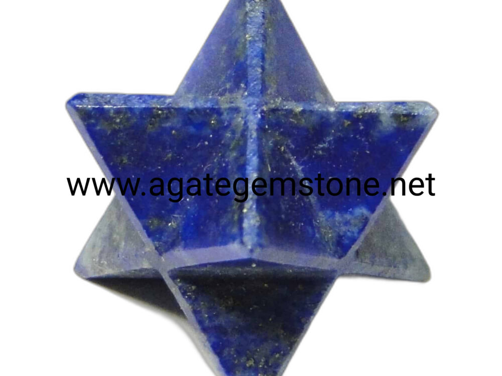 Lapis Lazuli Merkaba Star