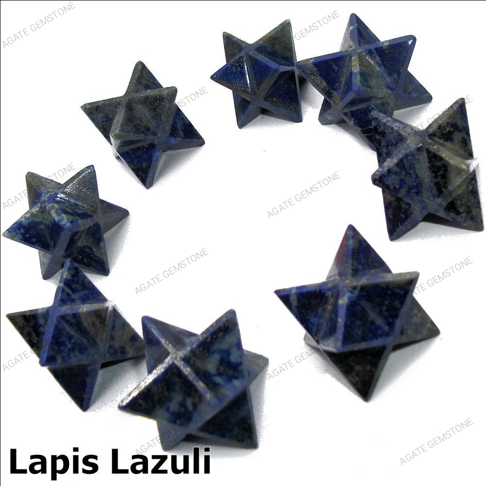 Lapis Lazuli Merkaba Star