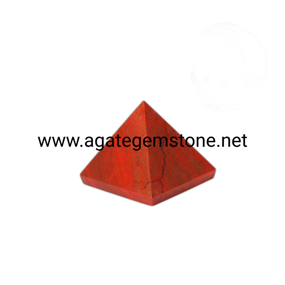 Red Jasper Pyramid