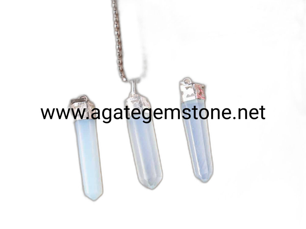 Opalite Pencil Pendant