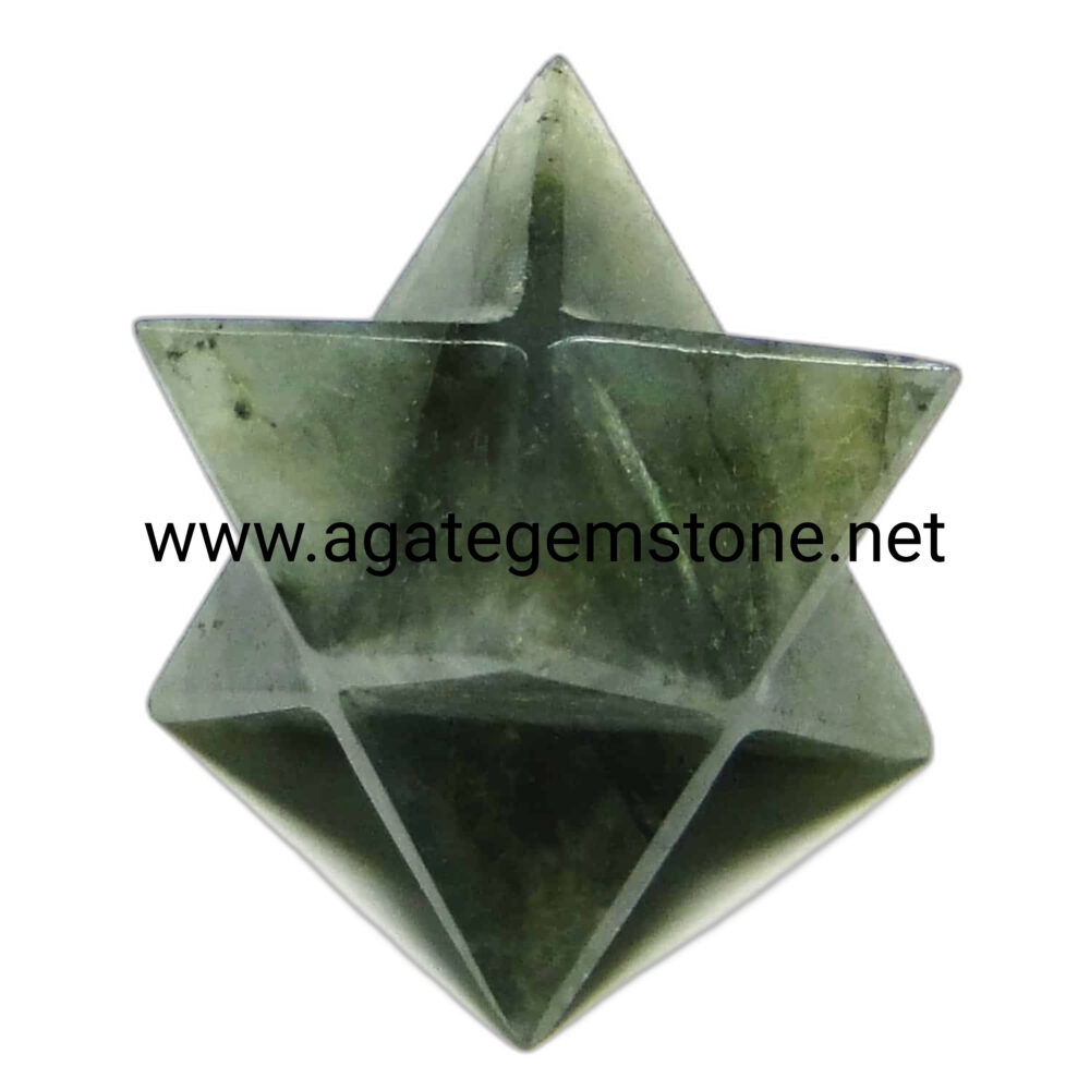 Labradorite Merkaba Star