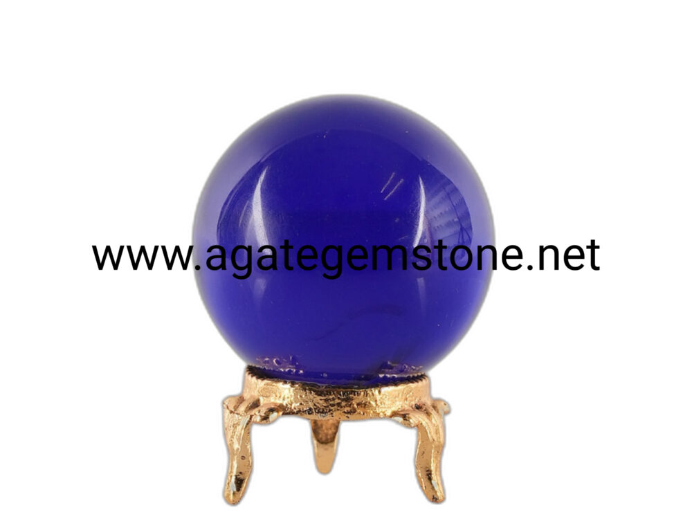 Blue Obsidian Sphere Ball